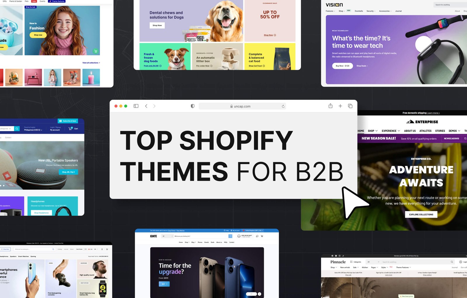 Top 10 Shopify B2B Themes for Distributors: Our 2025 Picks