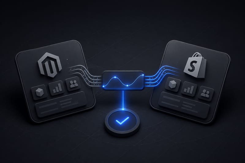 Zero-Downtime Cutover: How Parallel Go-Live Works When Migrating Magento to Shopify Plus