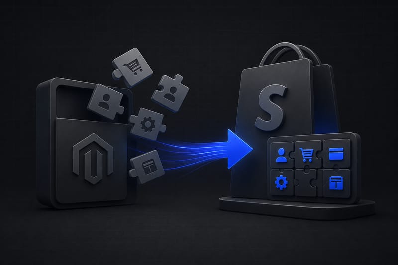 Migrating Custom Magento Extensions to Shopify: a Module-by-Module Replacement Guide