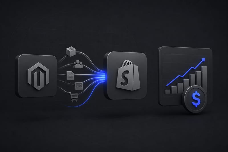 How Much Does a Magento-to-Shopify Migration Really Cost? a B2B Cost Breakdown