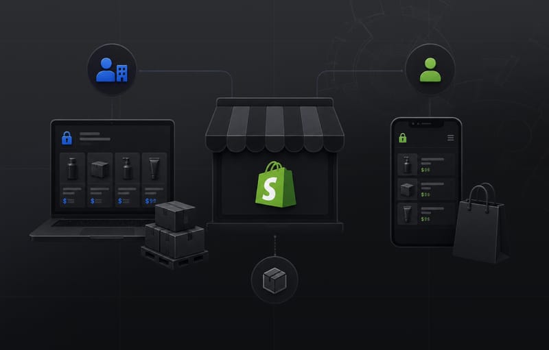 Shopify Wholesale vs Retail: Running Both Channels from One Store
