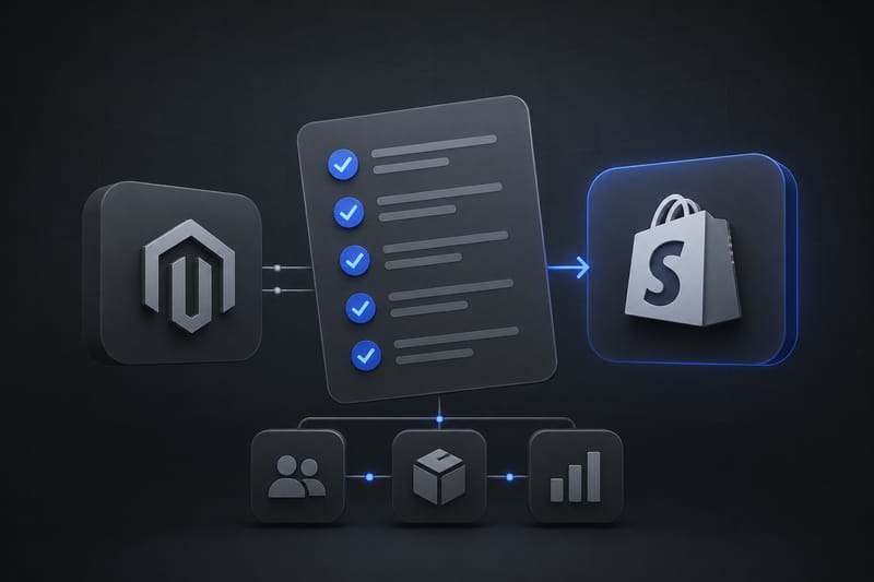 The Magento-to-Shopify Migration Checklist for B2B Manufacturers & Distributors