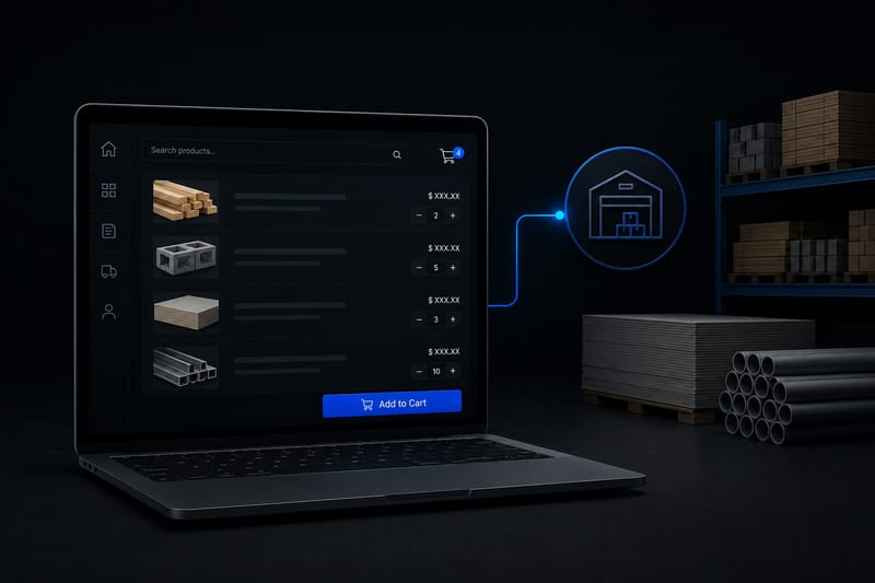 How Building Materials Distributors Are Moving B2B Ordering Online