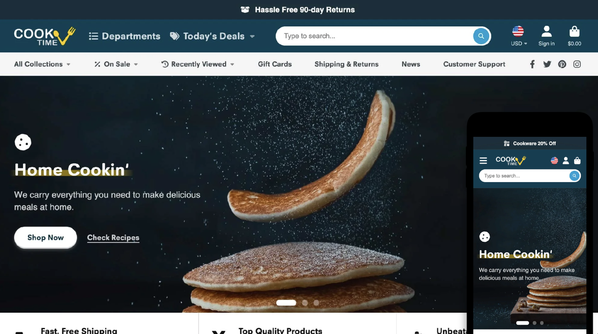 CookTime Shopify B2B Theme