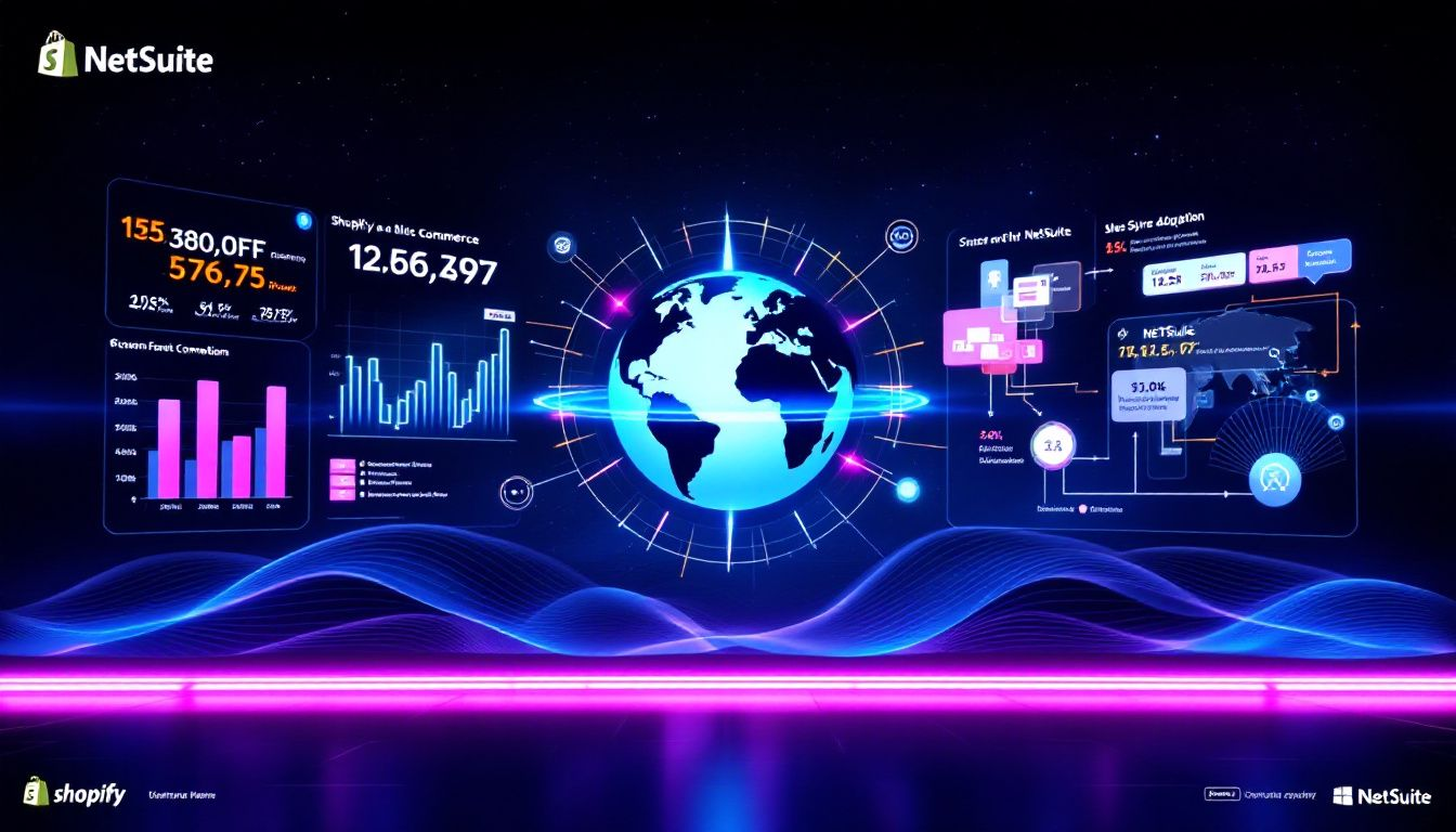 Benefits of migrating Shopify to NetSuite commerce for e-commerce businesses.
